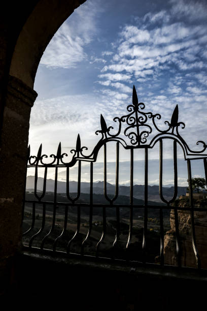 istock Panoramic view of Ronda city at sunset 1830919742
