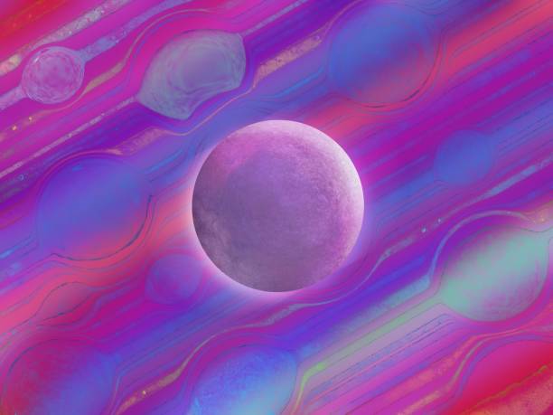 istock Abstract Futuristic Sphere Shapes Background 1830929937