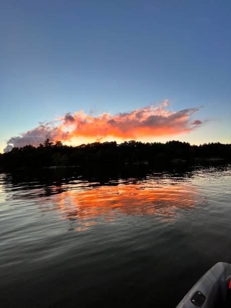 istock Sunset Clouds Lake Hubert Minnesota 1830942720