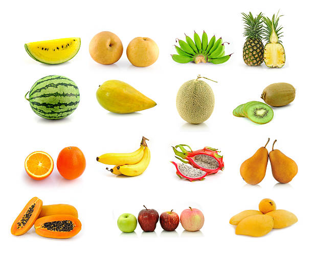istock Large page of fruits 183094442