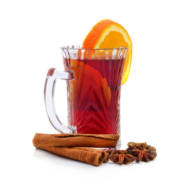 istock A cup of mulled wine with spices. 1830974017