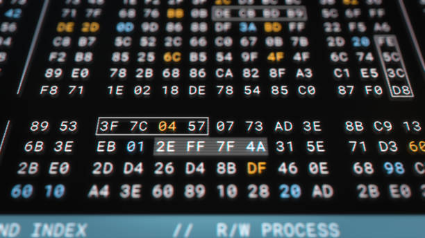 100+ Encryption Coding Computer Hexadecimal Stock Photos, Pictures ...