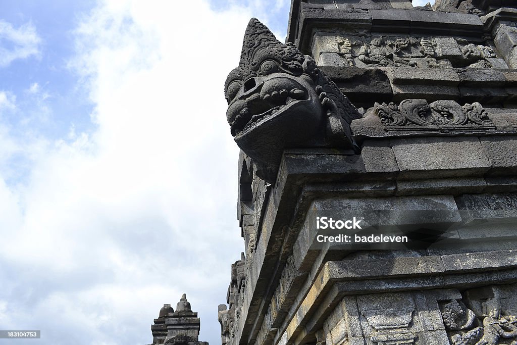 O Templo de Borobudur Alívio - Royalty-free Arcaico Foto de stock