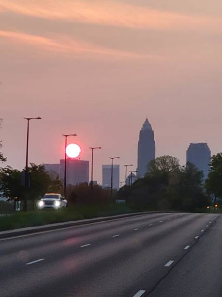 istock Sunrise in Cleveland 1831059199