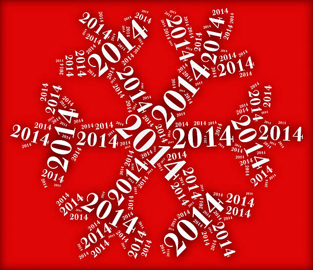 tag cloud di capodanno relativi a forma di fiocco di neve - new years eve new years day 2013 holiday foto e immagini stock