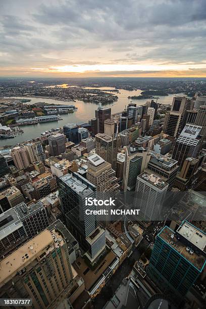 Tramonto Colpo Di Sydney Australia - Fotografie stock e altre immagini di Ambientazione esterna - Ambientazione esterna, Architettura, Australia