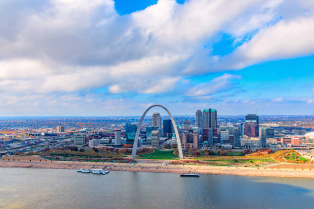 istock St. Louis Skyline Aerial 1831108679