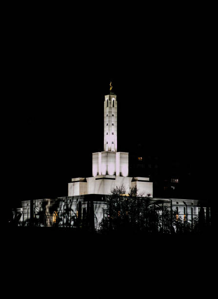 istock Mormon temple Madrid Spain 1831109214