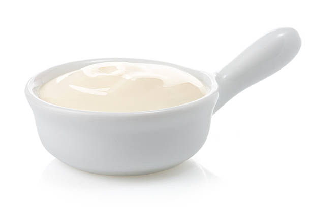 istock mayonnaise sauce  isolated on white 183111223