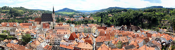 istock Panorama of Cesky Krumlov 183111506