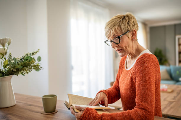 istock Morning routine in relaxation, I love this quiet moment with a good book 1831193308
