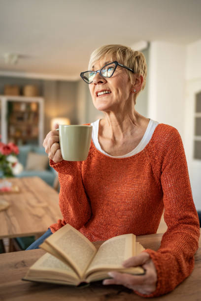 istock Morning routine in relaxation, I love this quiet moment with a good book 1831193320