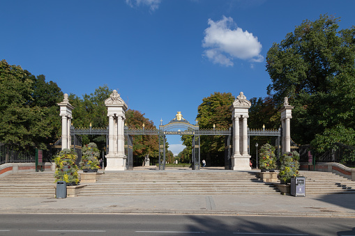Parque Del Retiro gate in Madrid