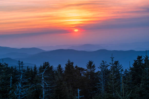 istock Great Smoky Mountains at Sunset 1831285193