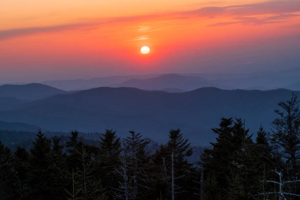 istock Great Smoky Mountains at Sunset 1831285724