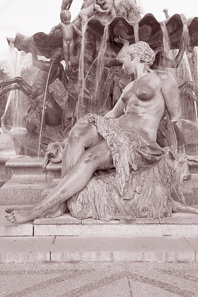 istock Neptune Fountain by Begas, Alexanderplatz Square, Berlin 183132375