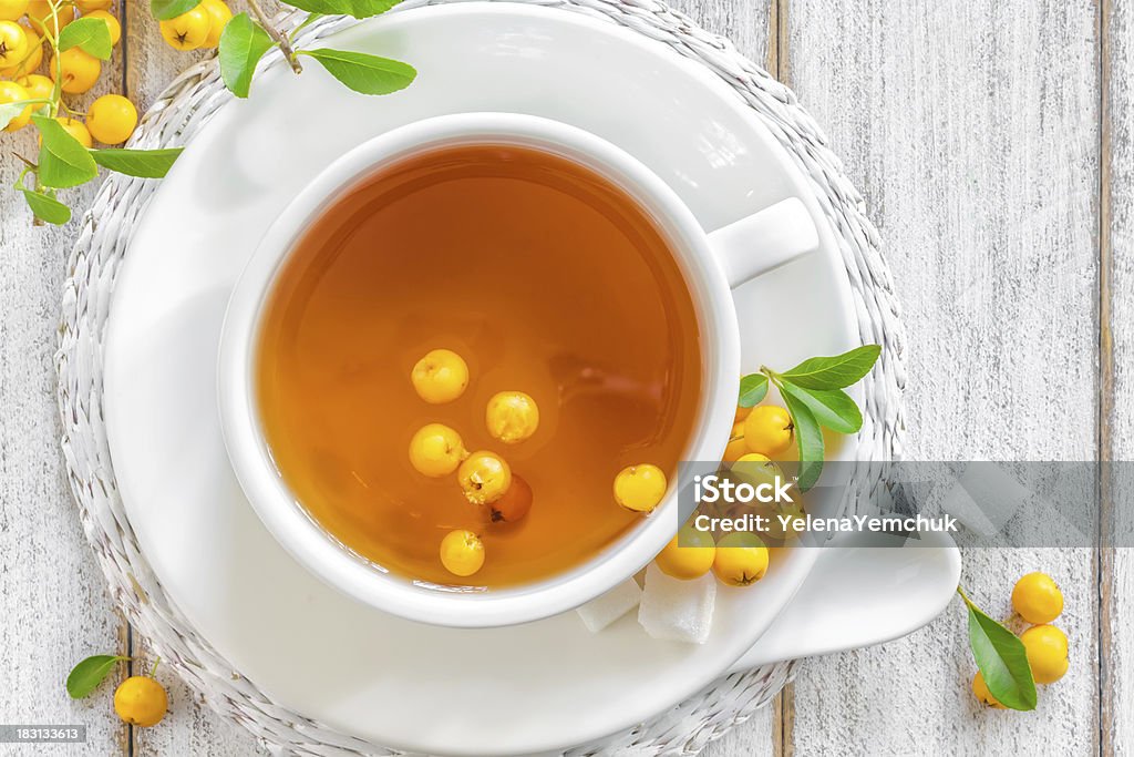 Hawthorn tea Afternoon Tea Stock Photo