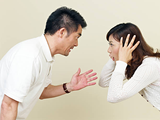 istock Asian couple having a disagreement 183135002