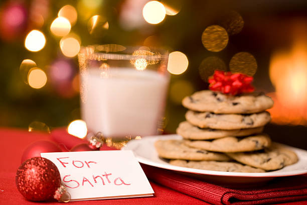 istock Cookies and Milk for Santa 183136938