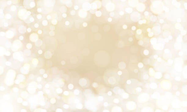 istock Beautiful gold background illustration with sparkling ball blur, perfect for Christmas, weddings, and luxurious atmosphere. 1831369894
