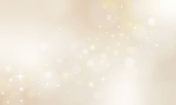 istock Beautiful gold background illustration with sparkling ball blur, perfect for Christmas, weddings, and luxurious atmosphere. 1831370425