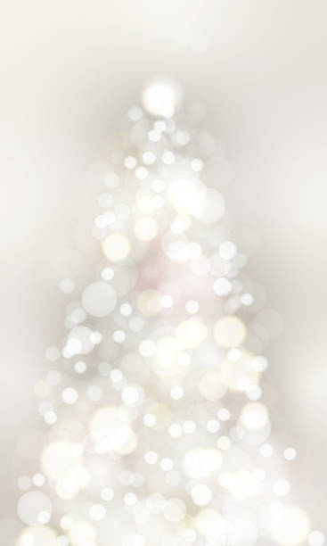istock Beautiful platinum gold background illustration with sparkling ball blur, perfect for Christmas, weddings, and luxurious atmosphere. 1831371969