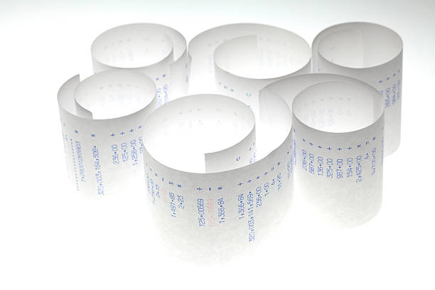 24 Rolls Calculator Paper - 2 1/4 X 98 Ft Adding Machine Tape For Printing Calculators
