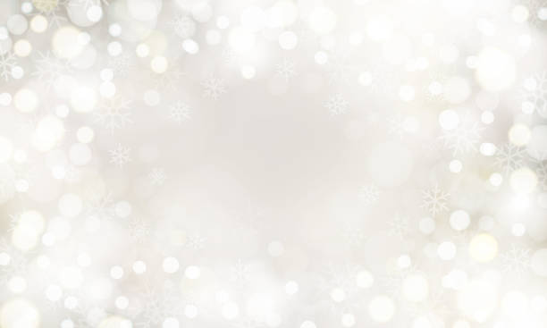 istock Beautiful platinum gold background illustration with sparkling ball blur, perfect for Christmas, weddings, and luxurious atmosphere. 1831372510