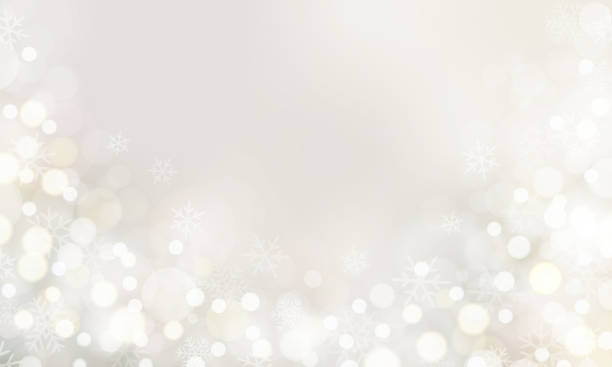 istock Beautiful platinum gold background illustration with sparkling ball blur, perfect for Christmas, weddings, and luxurious atmosphere. 1831372523