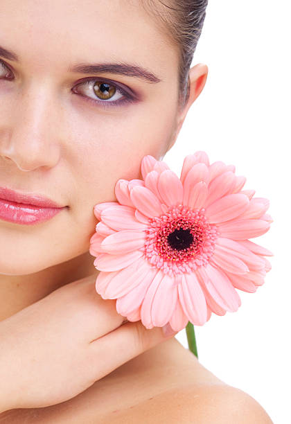 istock Woman with flower 183137512