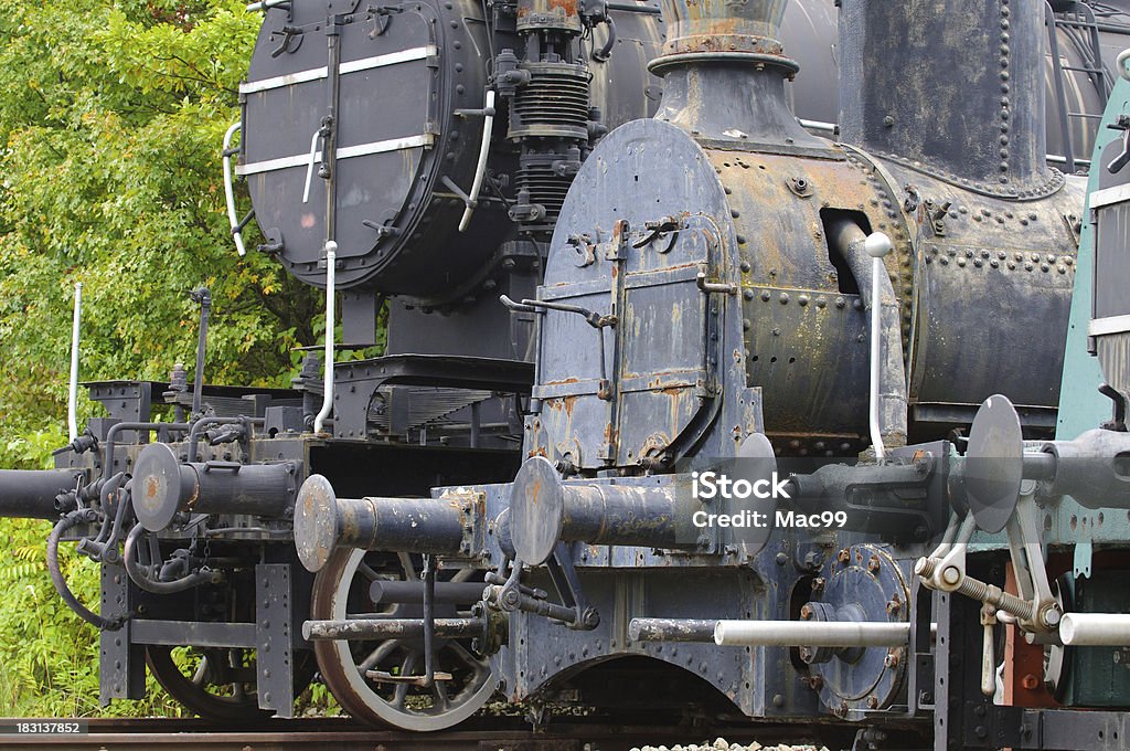 Old Dampfeisenbahnen - Lizenzfrei Alt Stock-Foto