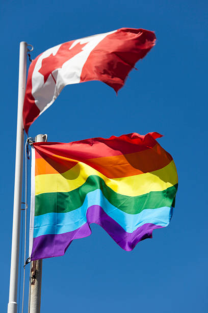 istock Gay Pride Flag and Civil Rights 183138394