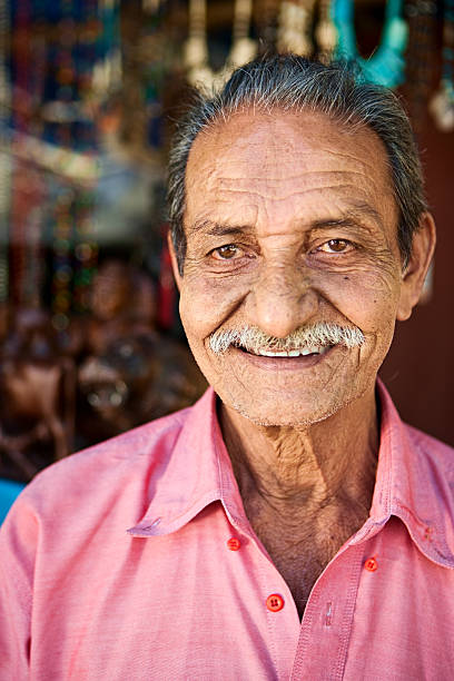 istock Indian souvenir seller 183138444