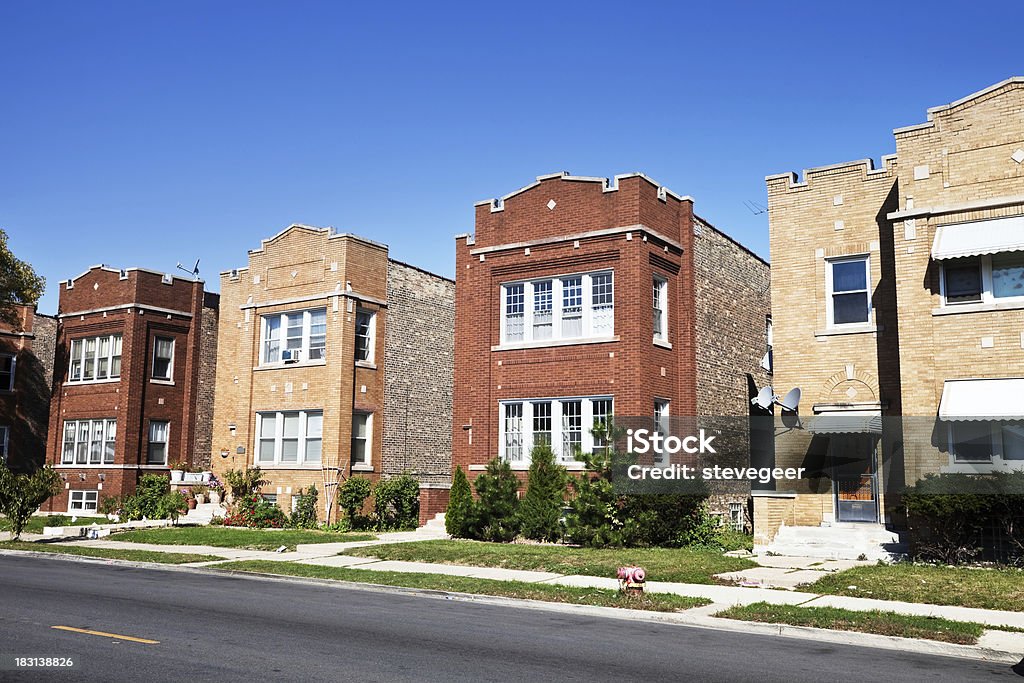 Art Déco appartamenti di sollecito, Chicago - Foto stock royalty-free di Chicago - Illinois