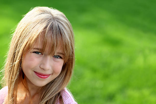 istock Young Girl Looking at Camera 183138950