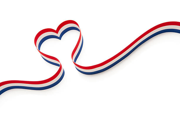 Heart shape ribbon  http://www.primarypicture.com/iStock/IS_HeartShape.jpg french flag photos stock pictures, royalty-free photos & images