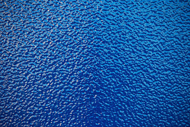 istock Abstract Blue-Painted Corroded Steel Background 183139296