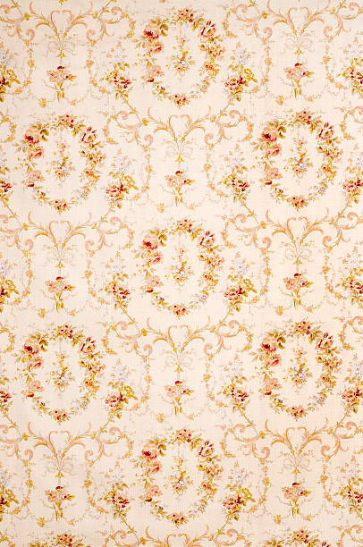 istock Ballad Bouquet Wide Antique Floral Fabric 183140069