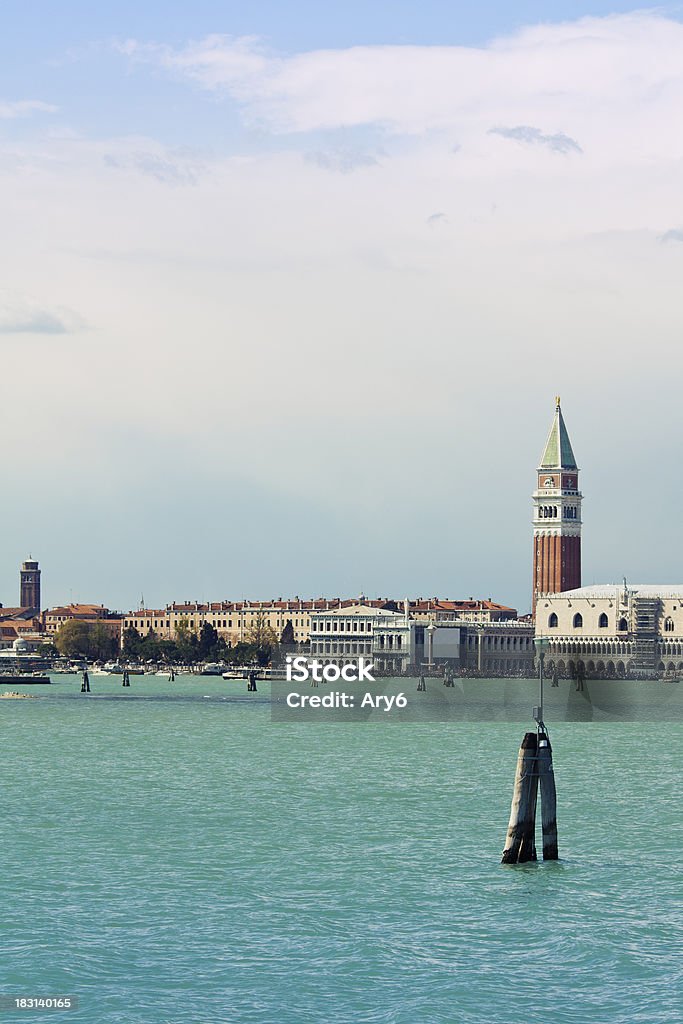 Architettura di Venezia, dettagli architettonici (Venezia, Italia) Veduta aerea - Foto stock royalty-free di Ambientazione esterna