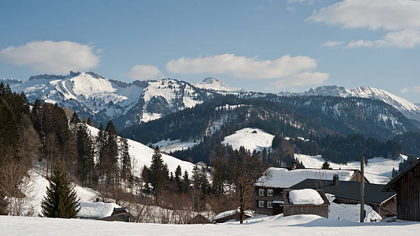 istock Austrian Mountain Village at Wintertime 183140182