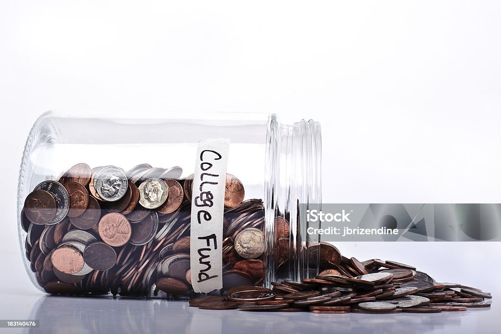 Risparmio College fund - Foto stock royalty-free di Attività bancaria