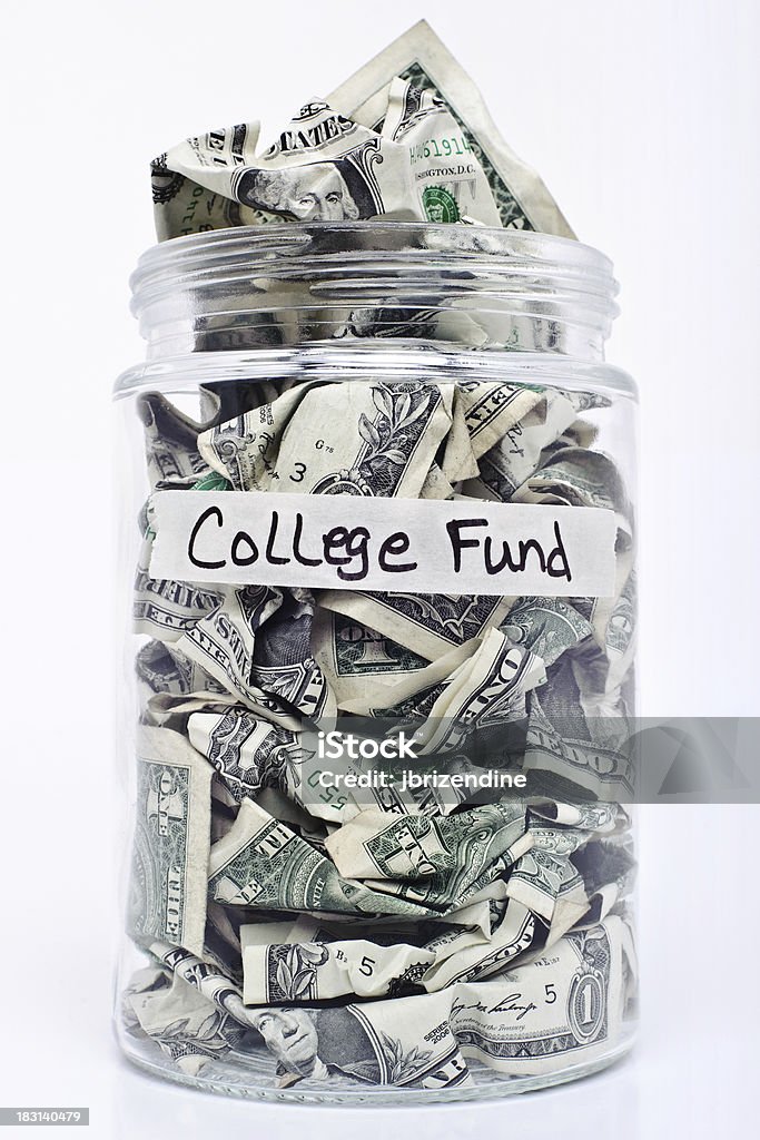 College fund Sparangebote - Lizenzfrei Universität Stock-Foto