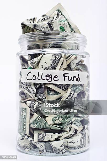 College Fund Sparangebote Stockfoto und mehr Bilder von Universität - Universität, Währung, Ersparnisse