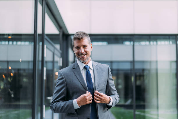 istock Portrait of successful businessman. 1831418271
