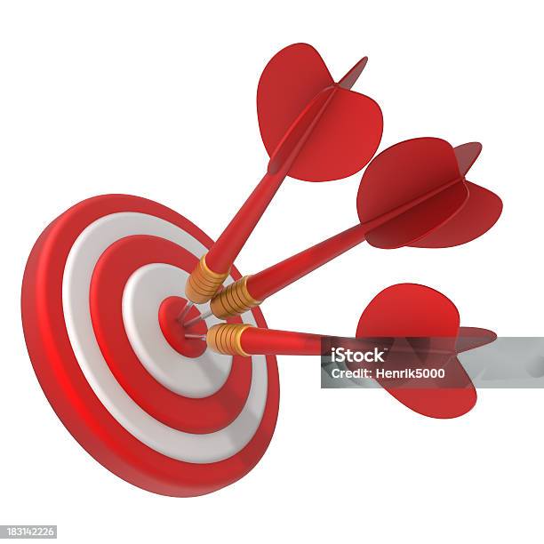 Bullseye Schlagen Das Ziel Stockfoto und mehr Bilder von Aufführung - Aufführung, Ausrüstung und Geräte, Clipping Path