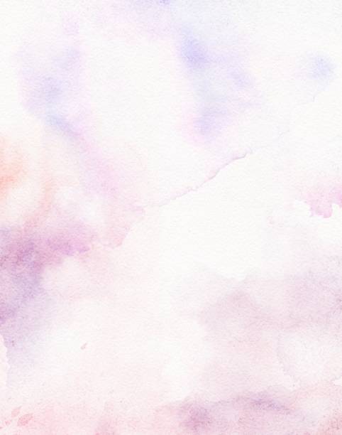 istock Pink Blob Watercolor Texture Backgrounds, Pink pastel artistic element for templates invitation card design 1831474842