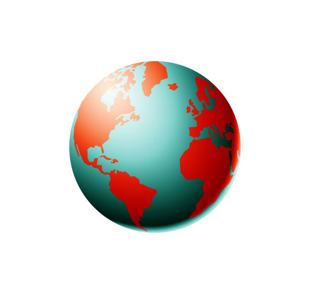 istock Planet Earth showing Europe Africa and the Americas 1831509756