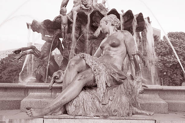 istock Neptune Fountain by Begas, Alexanderplatz Square, Berlin 183151790