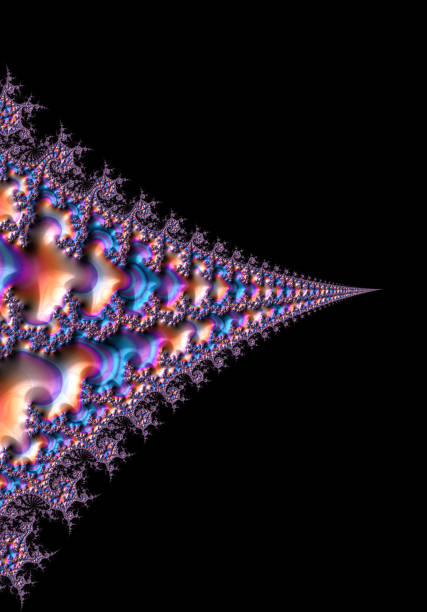 Colors are blended to create a creative background picture.