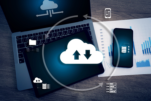 Cloud computing internet network security data